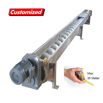 Good price Stainless Steel Heat Resistant Customizable Screw Auger Conveyor for Grain and Chemical Transport online