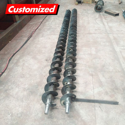 Good price ODM/OEM Custom Continuous Screw Flight Auger Screw Parts Stainless Steel Spiral Blade Conveyor online