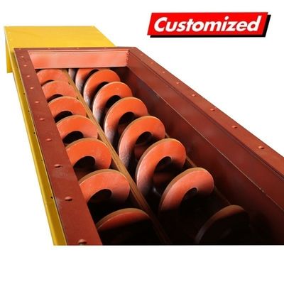 Good price Stainless Steel Customized Heat Resistant Shaftless Screw Auger Conveyor System online