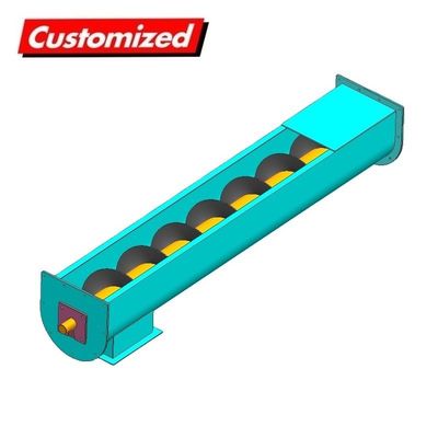 Good price Heat Resistant Spiral Screw Conveyor Customized High Temperature Screw Conveyor online