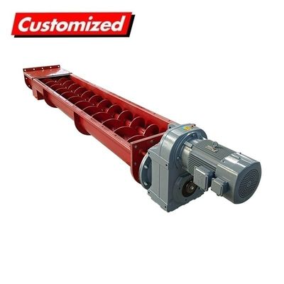 Good price Customization Stainless Steel Spiral Auger Conveyor System for OEM Conveying Machine online