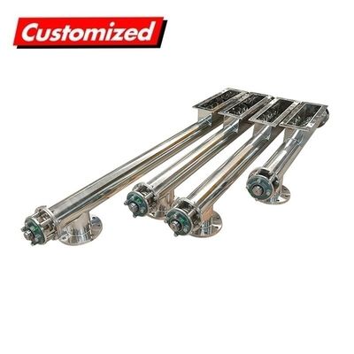 Good price OEM Custom Stainless Steel Tubular Screw Conveyor with Compact Structure for Efficient Material Handling online