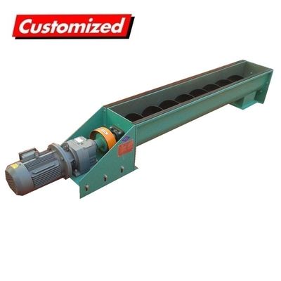 Good price OEM Industrial Carbon Steel Heat Resistant Customized Screw Auger Conveyor for Chemical and Mining Transport online