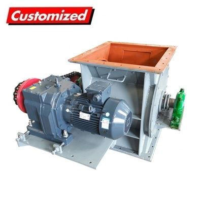 Good price Heat Resistant Customized Screw Auger Feeder for Pneumatic Conveying System Rigid Impeller Star Discharger online