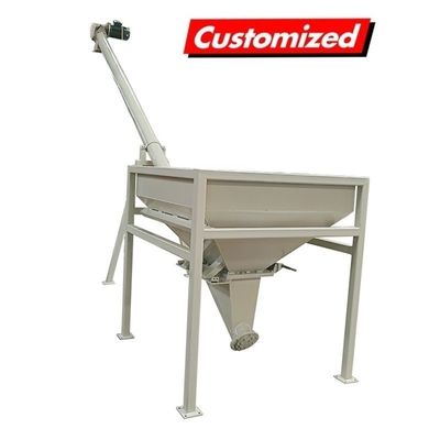 Good price Carbon Steel Inclined Screw Feeder Professional For Grain Powder Conveying online