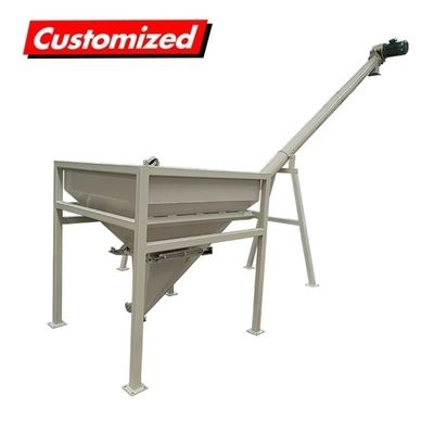Good price OEM Screw Lift Conveyor Flexible Spring Screw Auger Feeder For Grain Transport online