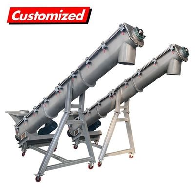 Good price Fire Resistant Material Feature U-Type Screw Auger Conveyor for Custom Cement Conveying online