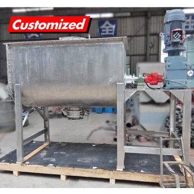 Good price CE Certified Stainless Steel Horizontal Ribbon Mixer for OEM Custom Auger Conveyor online