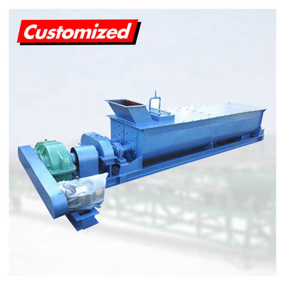 Good price Customized Coal Charcoal Powder Twin Shaft Mixing Machine online