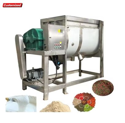 Good price Customized High Efficiency Easy to Operate Ribbon Mixer for Industrial Powder Mixing online