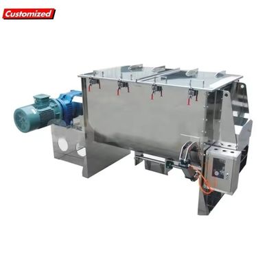 Good price Durable Long Lasting Customizable Color Powder Mixer Easy to Operate Horizontal Ribbon Mixer online