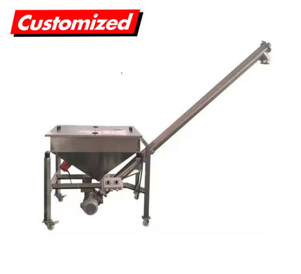 Quality Stainless Steel Heat Resistant Customized Screw Conveyor Feeder for Powder and Grain Transport factory