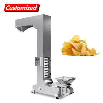 Good price Customized Z Shape Bucket Elevator Conveyor With 304 Stainless Steel Material online