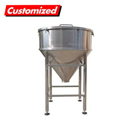 Good price Food Grade Stainless Steel Maize Corn Grain Coffee Wheat Powder Tank Silo for Storage online
