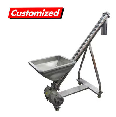 Good price SS304 SS316 Screw Feeding Conveyor Feeding Equipment Flexible Output Auger Feeder online