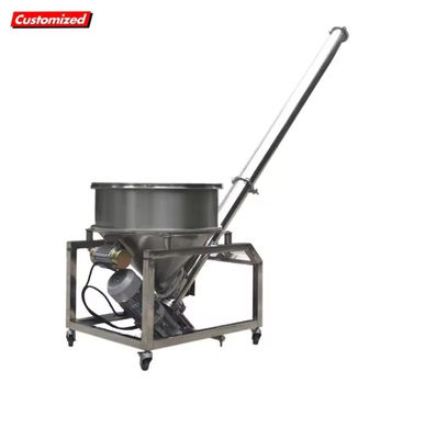 Good price Stainless Steel Hopper Screw Auger Conveyor For Cacao Bean online