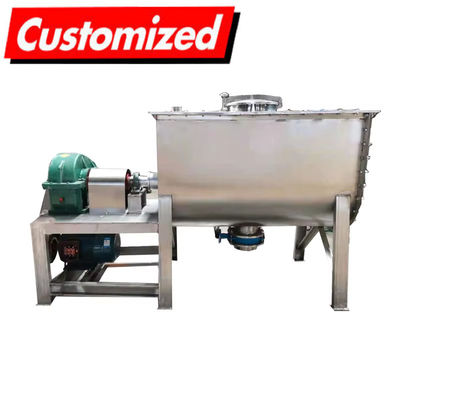 Good price 2026 OEM Customized High Efficiency Easy to Operate Horizontal Ribbon Blender Powder Mixer online