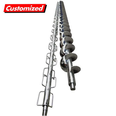 Good price Customized High Precision Food Grade Auger Screw Spiral Blade for Screw Conveyor online