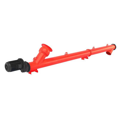 Good price 2024 Heavy Duty Long Stainless Steel Augers Conveyer For Powder Spiral Tube Elevator Screw Auger Conveyor online