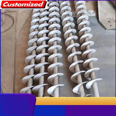 Good price 2025 High Precision Stainless Steel SS304 SS316 Shaftless Auger Screw For Conveyor Farms Machinery Repair Shops Powder Conveyor online