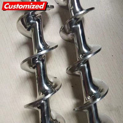 Good price 45 Deg Inclination Angle Shaftless Auger Screw Conveyor For Poor Fluidity Materials online