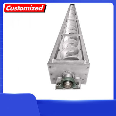 Good price Customized Size Stainless Steel Heat Resistant Screw Auger Conveyor for Material Handling online
