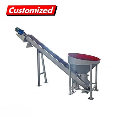 Good price Custom Conveying Plastic Grain Screw Conveyor Helical Ice Screw Conveyor Auger Feeder For Grain online