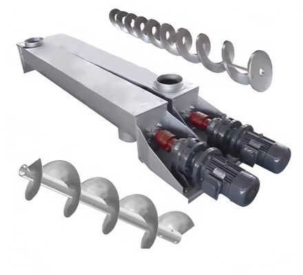 Good price Shaftless Spiral Design Magnetic Separation Machine For Conveying Of Viscous And Agglomerated Materials online