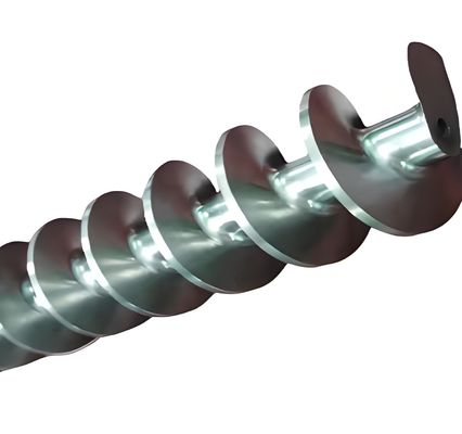 Good price Custom Stainless Steel Heat Resistant High Efficiency Spiral Blade Auger Screw for Material Conveying online