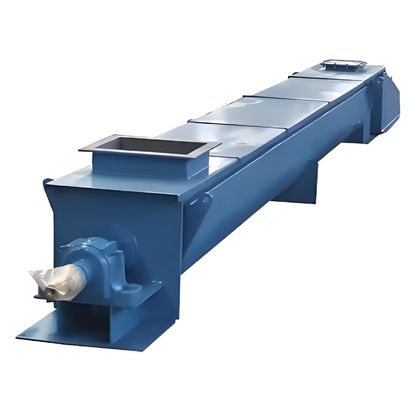 Good price High-Temperature Resistant Water-Cooled U-shaped Spiral Conveyor with Customizable Dimensions for Bulk Material Handling online