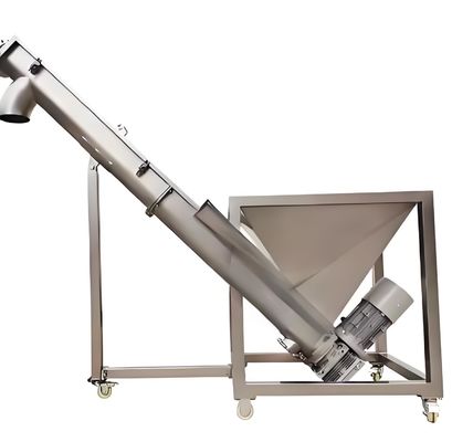Good price Heat Resistant Stainless Steel Adjustable Speed Screw Auger Feeder and Spiral Feeder Conveyor for Food Industry online