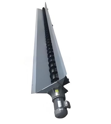 Good price Customized Heat Resistant U-Shape Auger Conveyor for Rubber Chip Particles with Easy Installation online