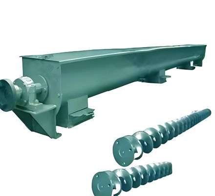 Good price Flexible Industrial Carbon Steel Airtight Screw Powder Conveyor with Multiple Loading Points online