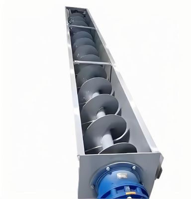 Good price U-shaped Spiral Conveyor Equipment For Cement And Concrete Granular Material Transportation online