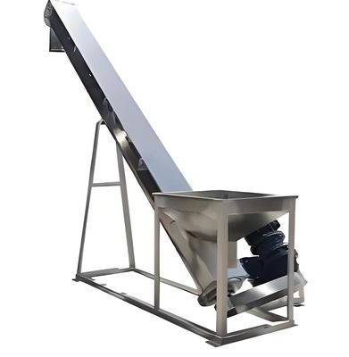 Good price U-Type Automatic Feeder Single Axis Spiral Conveyor For Chemical Powders Constructed With Stainless Steel online