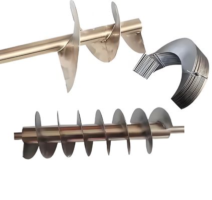 Good price 304 Stainless Steel Abrasion-Resistant Spiral Blade - Continuous Cold-Rolled Conveyor Component for Agricultural Machinery online