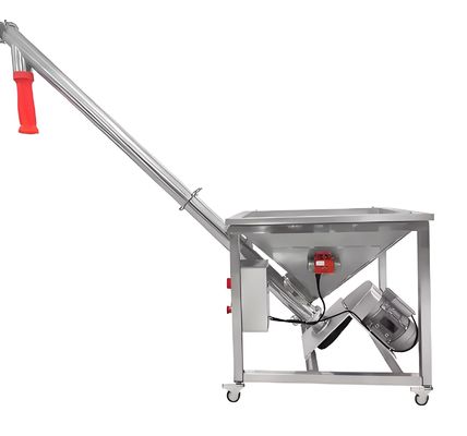 Good price Customized Flexible Tilted Spiral Feeder Conveyor for Efficient Vibratory Transportation of Grains and Rice Hulls online