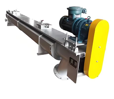 Good price Industrial-Grade U-Channel Spiral-Driven Plastic Granule Cement Mortar Sludge Coal Powder Conveying Equipment online