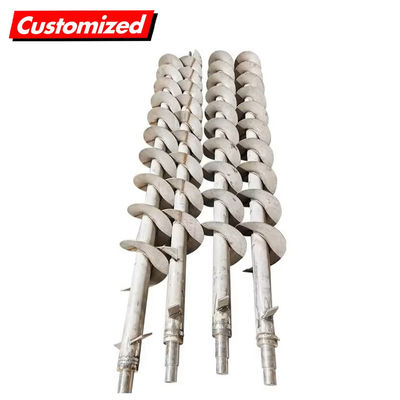 Good price Hot Selling Stainless Steel Screw Flight Auger Blade Sectional Spiral Blade Helical Flight Condition New online