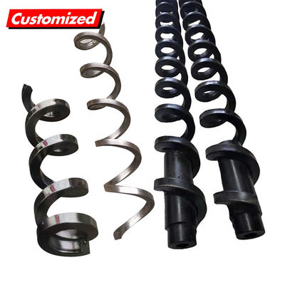 Good price Stainless Steel Heat Resistant Shaftless Screw Conveyor with Customized Dimensions for Industrial Use online