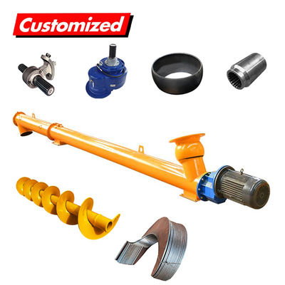 Good price Easy Operation Screw Conveyor Heavy Duty Screw Conveyor Industrial Grade Carbon Steel Conveying Capacity 5-200t/h Customization Supported online