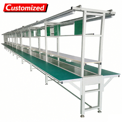 Good price 750W Mobile Belt Conveyor for Factory Assembly Line 800KG Capacity online