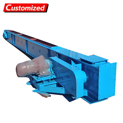 Good price Durable and Easy Clean Adjustable Speed Chain Scraper Conveyor for Material Transmission online