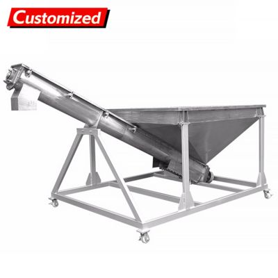 Good price Custom Design Screw Auger Feeder with Variable Frequency Drive and Deep Screw Structure for Bulk Material Handling online