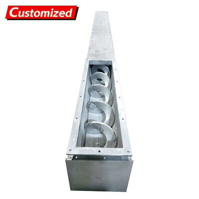 Good price Customizable Stainless Steel Shaftless Screw Conveyor for High Efficiency Material Handling worm conveyor blade online