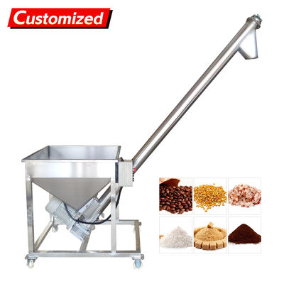 Good price Stainless Steel Electric Screw Conveyor with 5.6ft Height and 220V 1100W Motor for 0-45 Degrees Inclination online