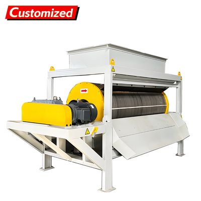 Good price Customized Dry Magnetic Separator with Magnetic Field Strength ≥3000GS for Efficient Ore Processing and Recycling online