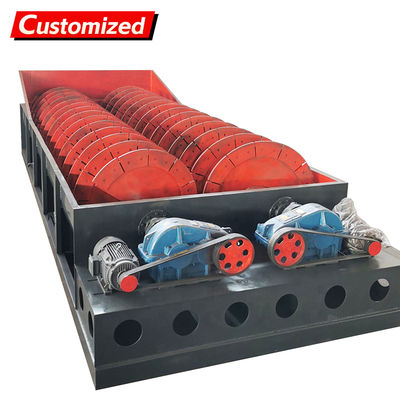 Good price Industrial Double-Spiral Screw Classifier Sand Washing Machine for Fine Sand Gravel Grit Silica Washing online