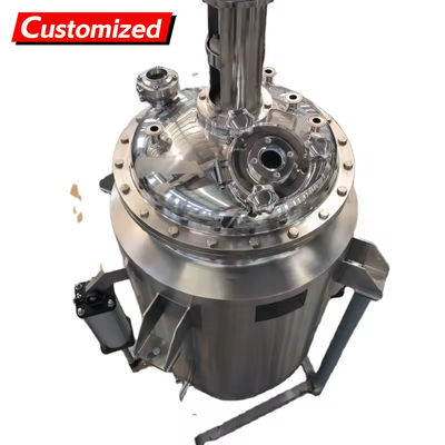 Good price Custom Stainless Steel Food-Grade Reaction Vessel 220V Chemical Reaction Vessel Pump Core Container 50L-5000L Suitable for Motor-Driven Chemical Reactor Equipment online
