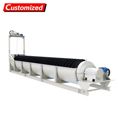 Good price Customized industrial mineral river silica sand river sand spiral washing machine LX765 low investment washing machine for construction, highway, hydropower plants, sand and gravel plants online